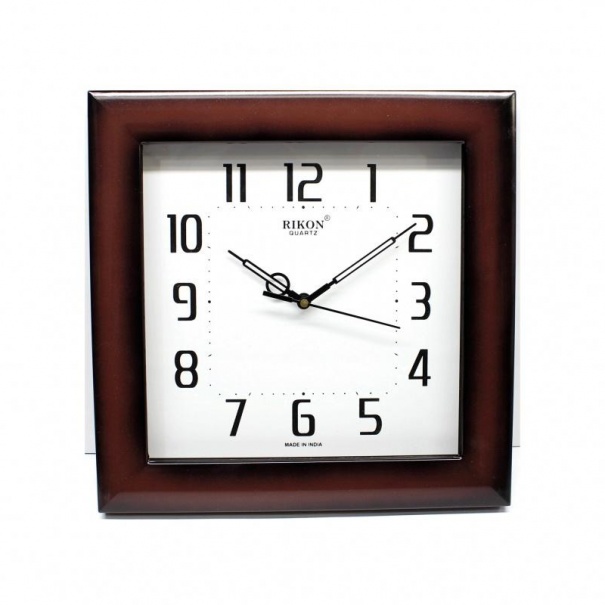 Купить Настенные часы Rikon RK-10951(Brown off White)(007056), 27.5 x 27.5 см.