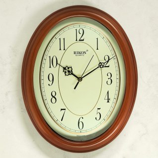 Настенные часы Rikon RK-8651(Wood Iwory)(007053), 27 x 34 см.