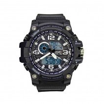 Часы Skmei 1283 (Black-Black) (007109), многофункциональные.
