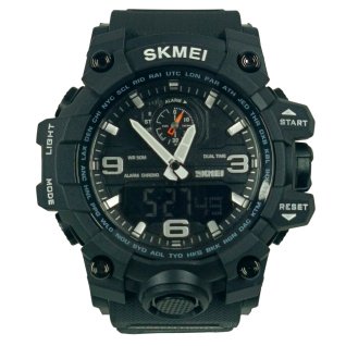 Купить Электронные часы Skmei 1586 (Black Black Black) (007112)
