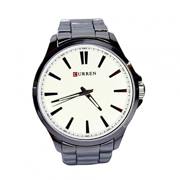 Купить Мужские часы на браслете M8322 (Silver-White-Silver)(007127)
