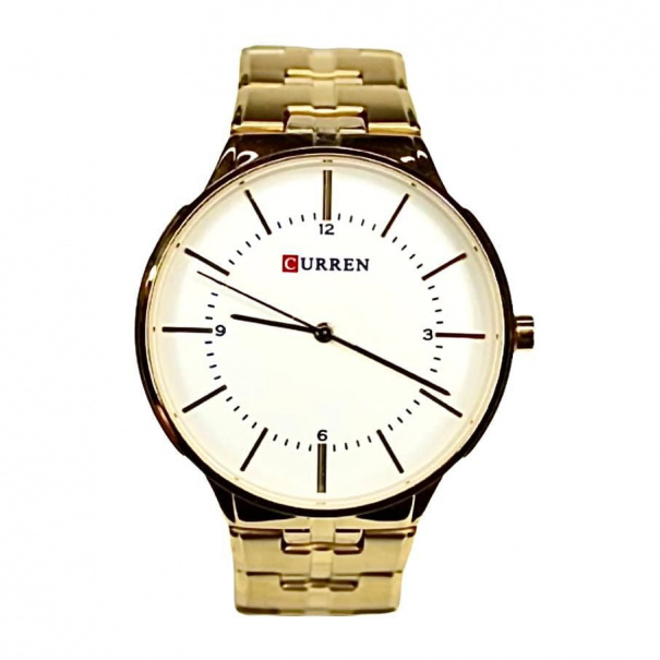 Купить * Чоловічі годинники на браслеті M8321 (Gold-White-Gold) (007134), точний хід.