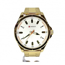 * Годинник на браслеті M8320 (Gold-White-Gold) (007132), точний хід.