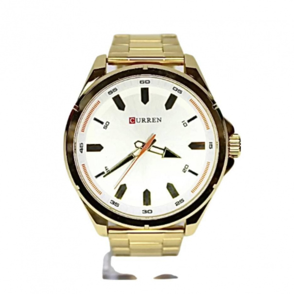 Купить Мужские часы на браслете M8320 (Gold-White-Gold)(007132)