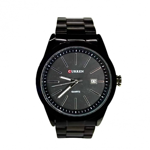 Купить Чоловічі годинники на браслеті M8091 (Black-Black-Black) (007124), точний хід.