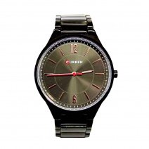 Мужские часы на браслете M8280 (Black-Black-Black)(007135), точный ход.