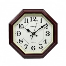 Настенные часы Sirius SI-930 (Maroon)(007141), 28*28 см.