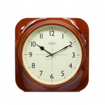Настінний годинник Rikon дві тисячі п'ятьдесят-один (Teak Wood Glossy Ivory) (007184), 31 * 31 см.