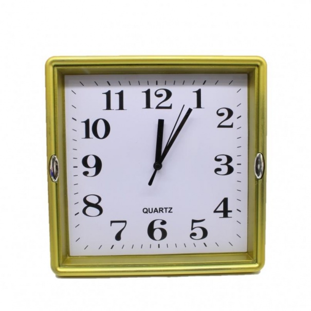 Купить Настенные часы 7004 (Golden) (007373), 23*23 см.