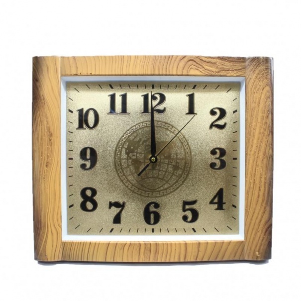 Купить Настенные часы 2575 (Wood Gold) (007376), 40*34 см.