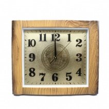 Настенные часы 2575 (Wood Gold) (007376), 40*34 см.