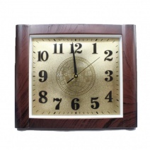 Настінний годинник 2575 (Brown Gold) (007375), 40 * 34 см.