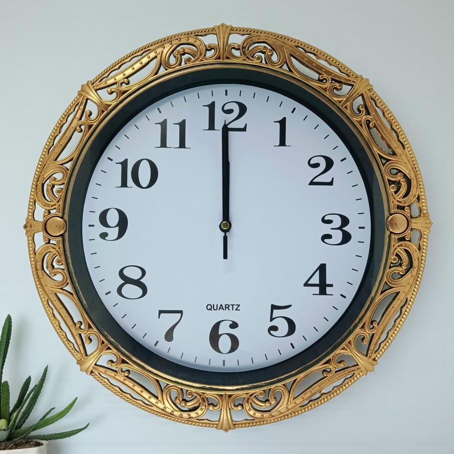 Купить Настенные часы 2035 (Golden) (007432), d- 30 см.