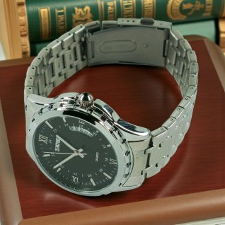 Купить Кварцевые часы Skmei 9069 (Sillver-Black-Silver) (007506)