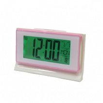 Будильник DS-3601 (White Pink)(007321)