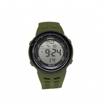 Электронные часы Skmei 1167 (Black Khaki)(007481), многофункциональные.