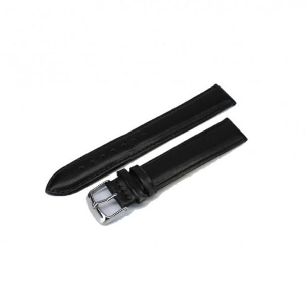 Купить Шкіряний ремінець для годинника W83XL 20 mm (Black) (007607)