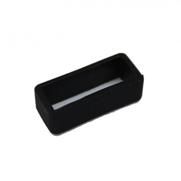 Купить Тренчик до силіконового ремінця 20mm (Black) (007628)