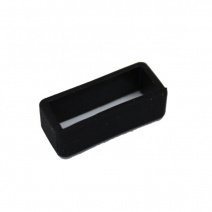 Тренчик к силиконовому ремешку 22mm (Black) (007629)