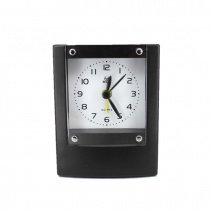 * Кварцовий будильник Pearl Bi (Black) (007467), 9.5 * 7.5 * 3 см.