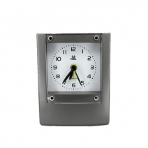 Кварцевый будильник Pearl Bi(Dark Grey)(007468), 9.5*7.5*3 см.