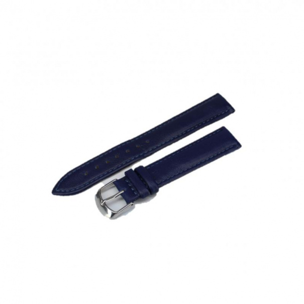 Купить Kожаний ремінець для годин W70L 18 mm (Blue) (007578)