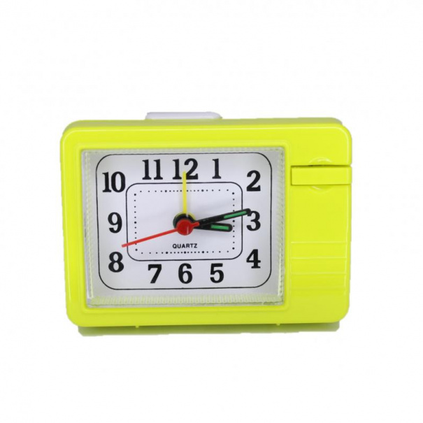 Купить Кварцевый будильник 136 (Green)(007285), 9*6,5*3,3 см.