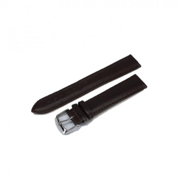 Купить Кожаный ремешок для часов W83XL 20 mm (Dark Brown)(007601)