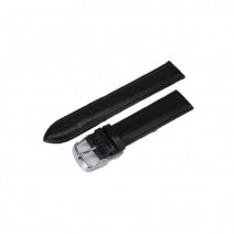 Шкіряний ремінець для годин W83L 22 mm (Black) (007603)
