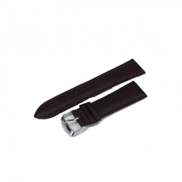 Купить Кожаный ремешок для часов W83L 24 mm (Dark Brown)(007605)