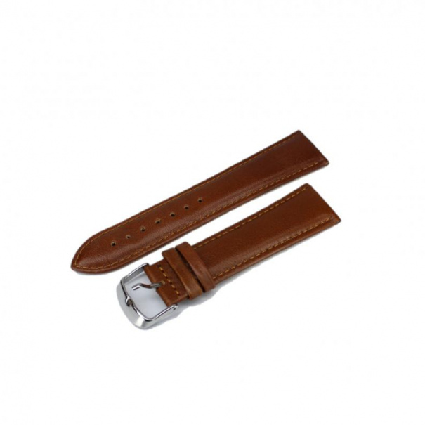 Купить Кожаный ремешок для часов W83L 24 mm (Light Brown)(007606)