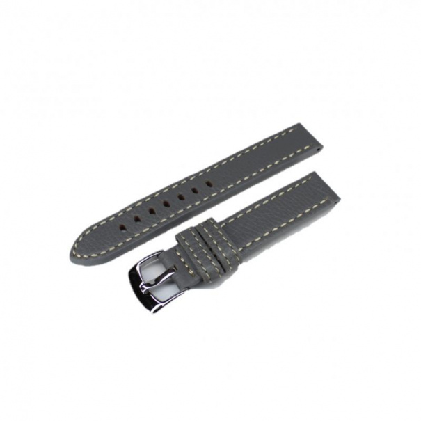 Купить Кожаный ремешок для часов W22 18 mm (Gray)(007542)