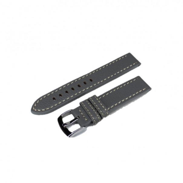 Купить Кожаный ремешок для часов W22 20 mm (Gray)(007543)
