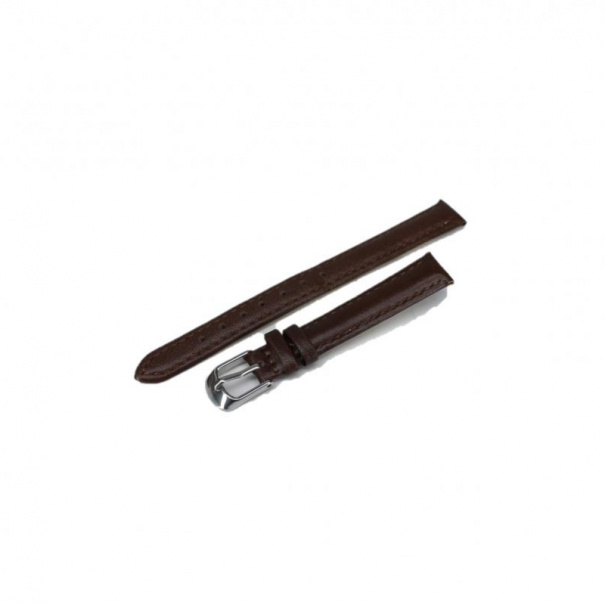 Купить Кожаный ремешок для часов W70L 12 mm (Dark Brown)(007589)