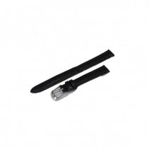 Шкіряний ремінець для годинника W70L 12 mm (Black) (007593)