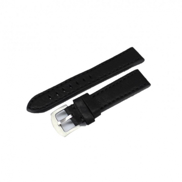 Купить Кожаный ремешок для часов W61 20 mm (Black)(007527)