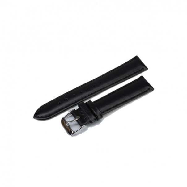 Купить Кожаный ремешок для часов W02 18 mm (Black)(007534)