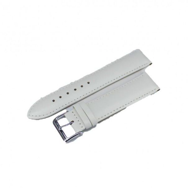 Купить Кожаный ремешок для часов W05L 22 mm (White)(007562)