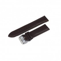 Шкіряний ремінець для годинника W55L 22 mm (Brown) (007558)