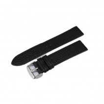 Шкіряний ремінець для годинника W92 22 mm (Black) (007520)