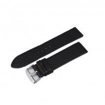 Кожаный ремешок для часов W92 24 mm (Black)(007521)