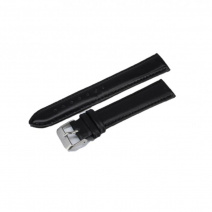 Кожаный ремешок для часов W54L 20 mm (Black)(007555)