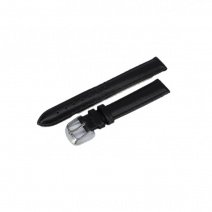 Шкіряний ремінець для годинника W83N 16 mm (Black) (007613)