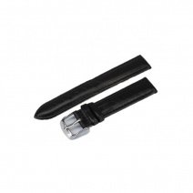 Шкіряний ремінець для годинника W83N 18 mm (Black) (007614)