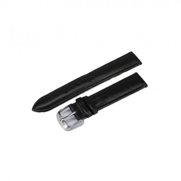 Купить Шкіряний ремінець для годинника W83N 18 mm (Black) (007614)