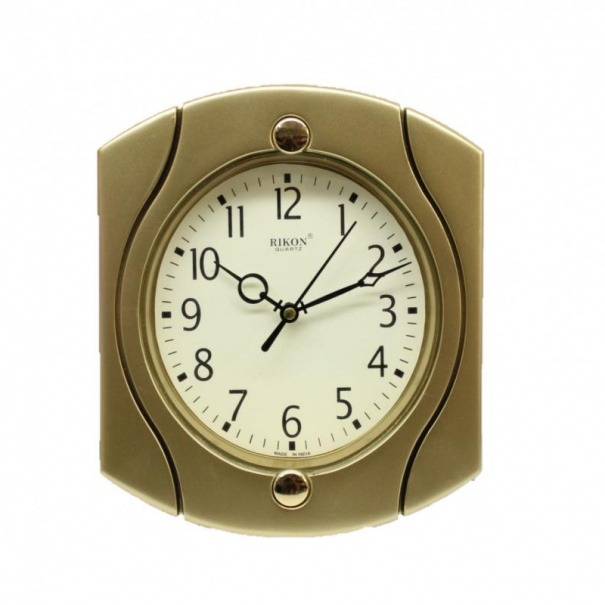Купить Настенные часы Rikon 12351 (Golden)(007211), d-20x23.5 см.