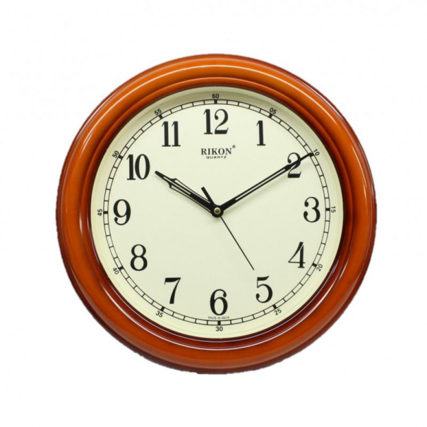 Купить Настенные часы Rikon 13751 (Wood Ivory)(007208), d-31 см.