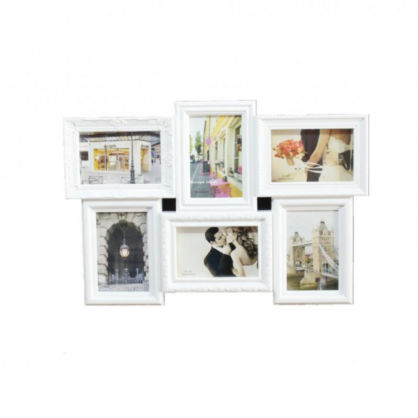 Купить Фоторамка HY-2206 (White) (007670), d-52x36 см