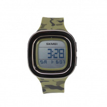 Электронные часы Skmei 1580 (Silver Khaki Camouflage)(007772).