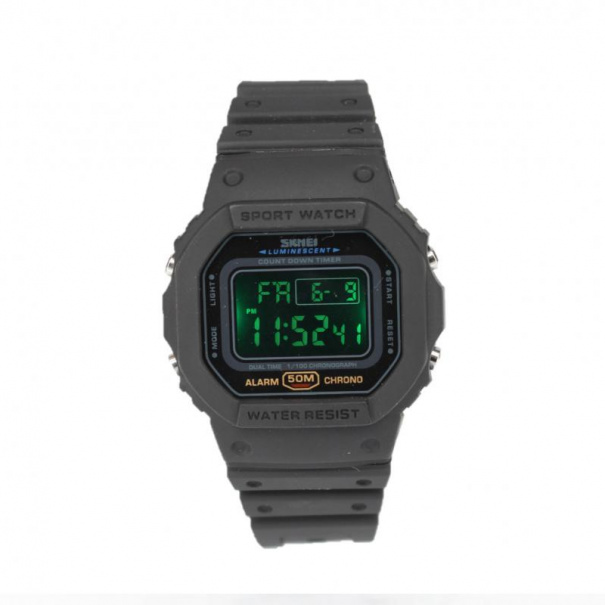 Купить Електронний годинник Skmei 1628 (Black Black Black) (007781)